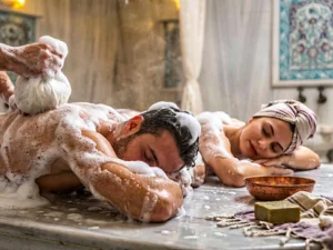 Keyf Couple Hamam (Ayak  Ritüeli, Kese, Peeling, Lif ve Köpük
  Masajı)